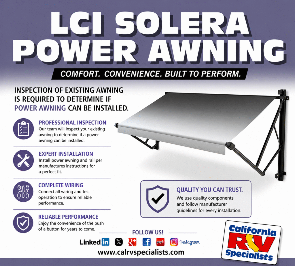 power awning - California RV Specialists