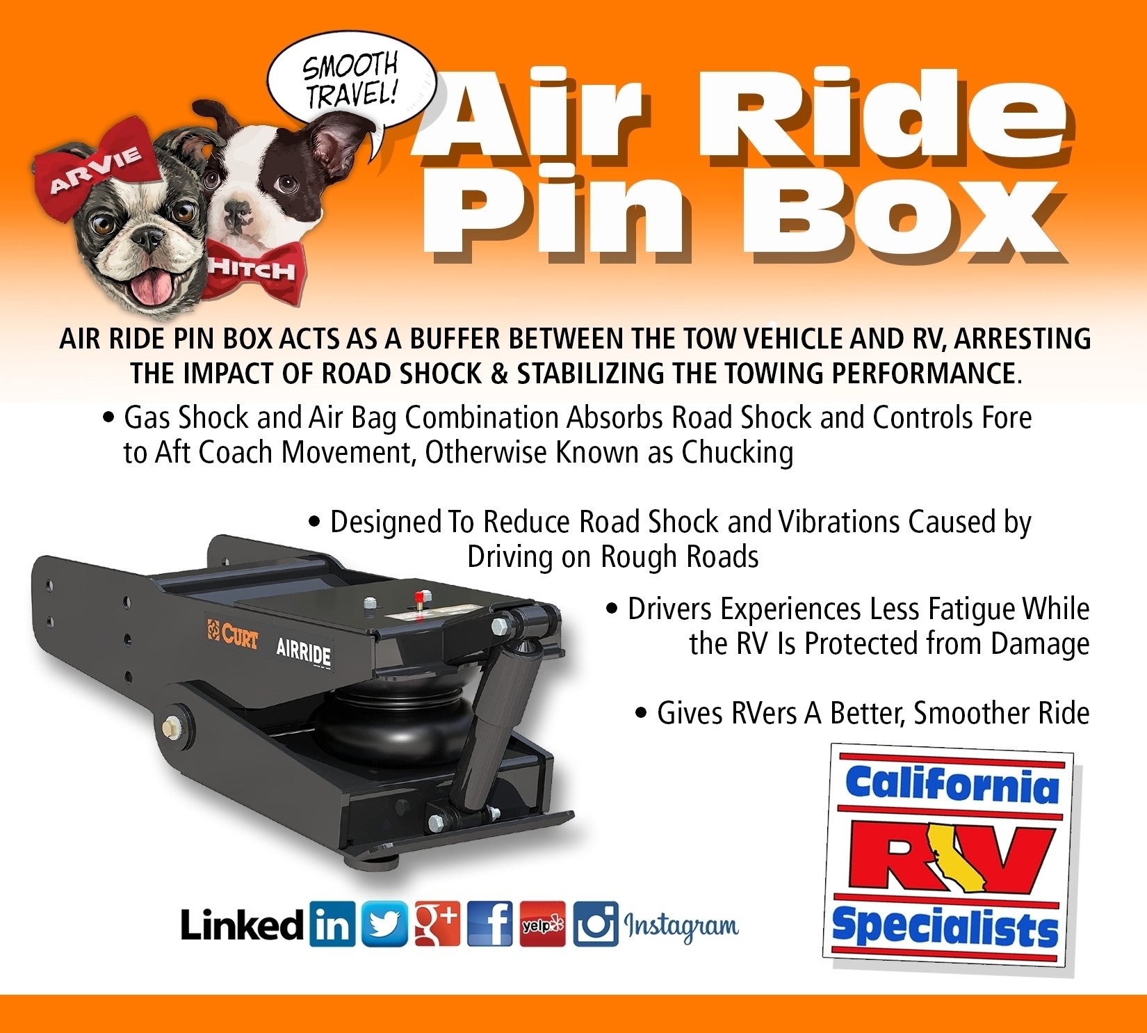 5th Wheel Pin Box For Short Bed Truck