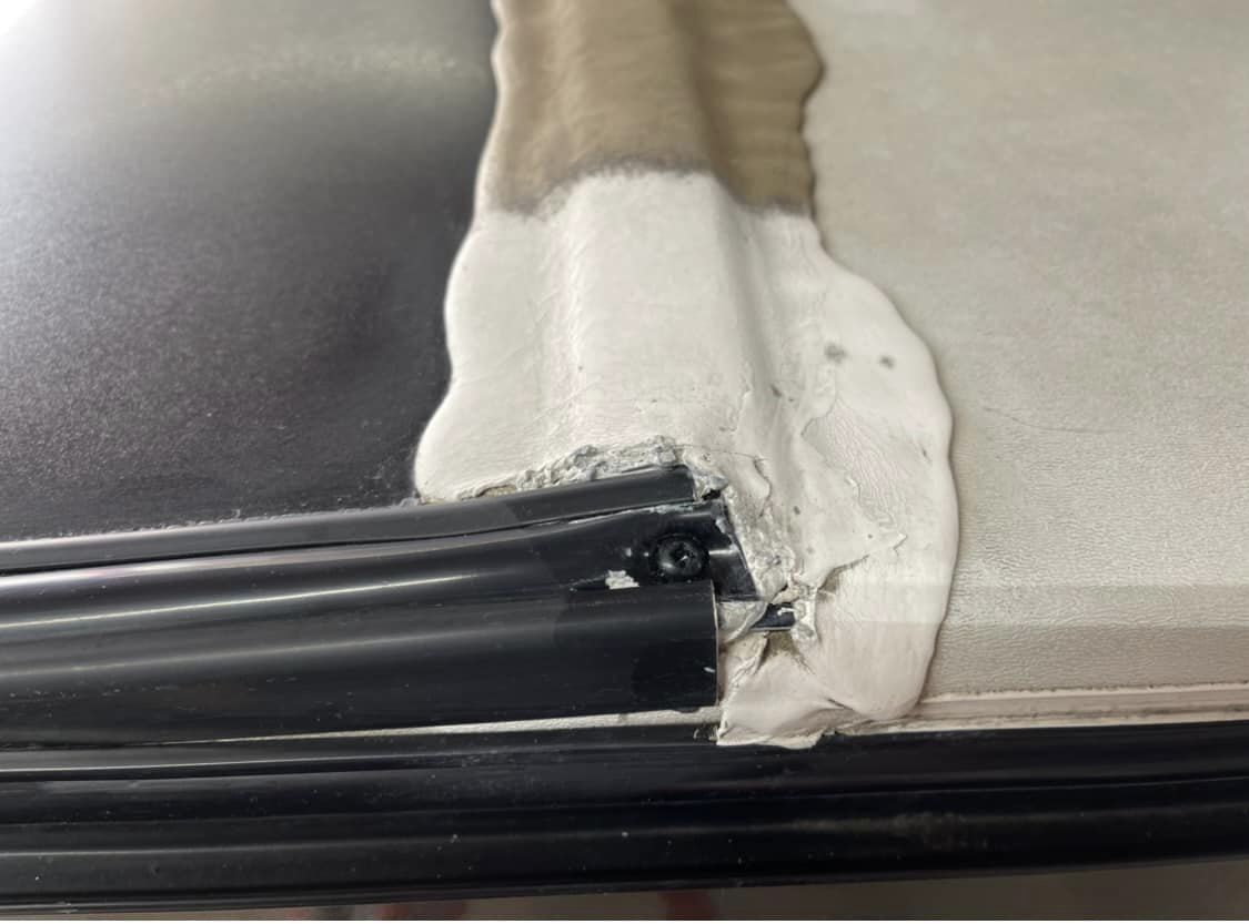 Prepping the RV roof for resealing - California RV Specialists