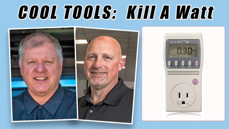 Cool Tools: Kill A Watt measures watt/amp draw