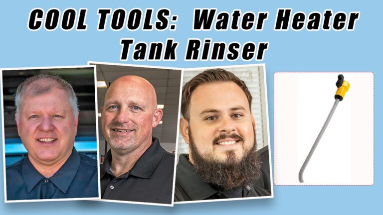 Using a water heater tank rinser is the key to maintaining your RV’s water heater