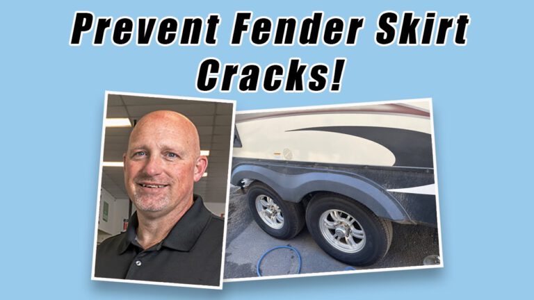 Tips to Prevent RV Fender Skirts Cracks!