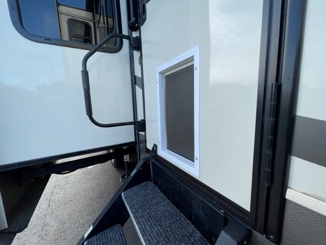 Why not add a pet door to your RV?