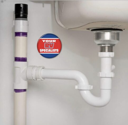Easy under-the-sink vent replacement eliminates RV bathroom odors