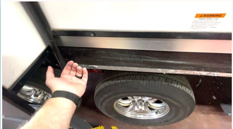 What is under my RV’s J-metal?