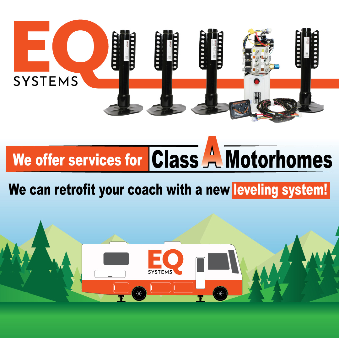 Experience the Benefits of EQ System Leveling Jacks in Your RV