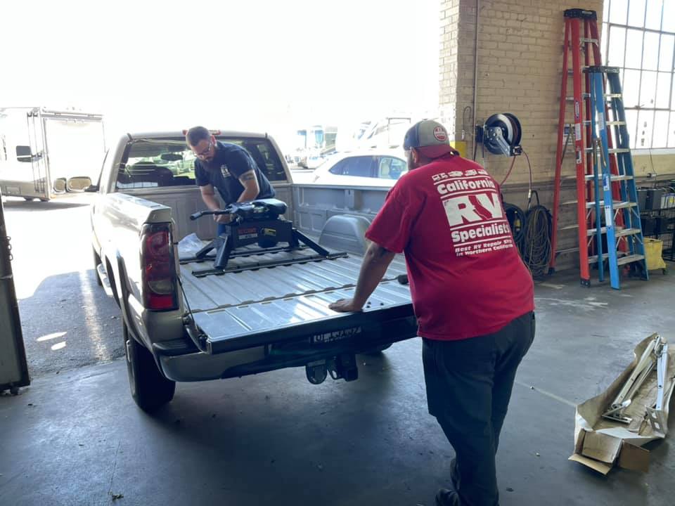 RV Fifth Wheel Hitch Maintenance California RV Specialists