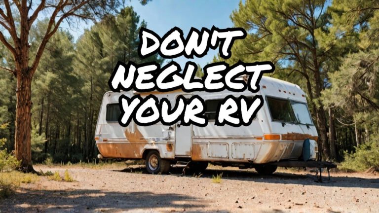 A mandatory checklist for exterior RV maintenance inspections