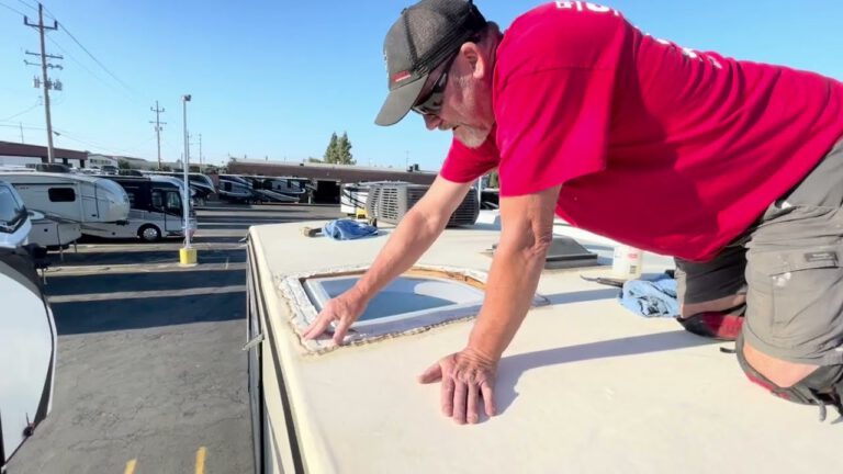 Resealing an RV skylight: Sealing tips from the pros