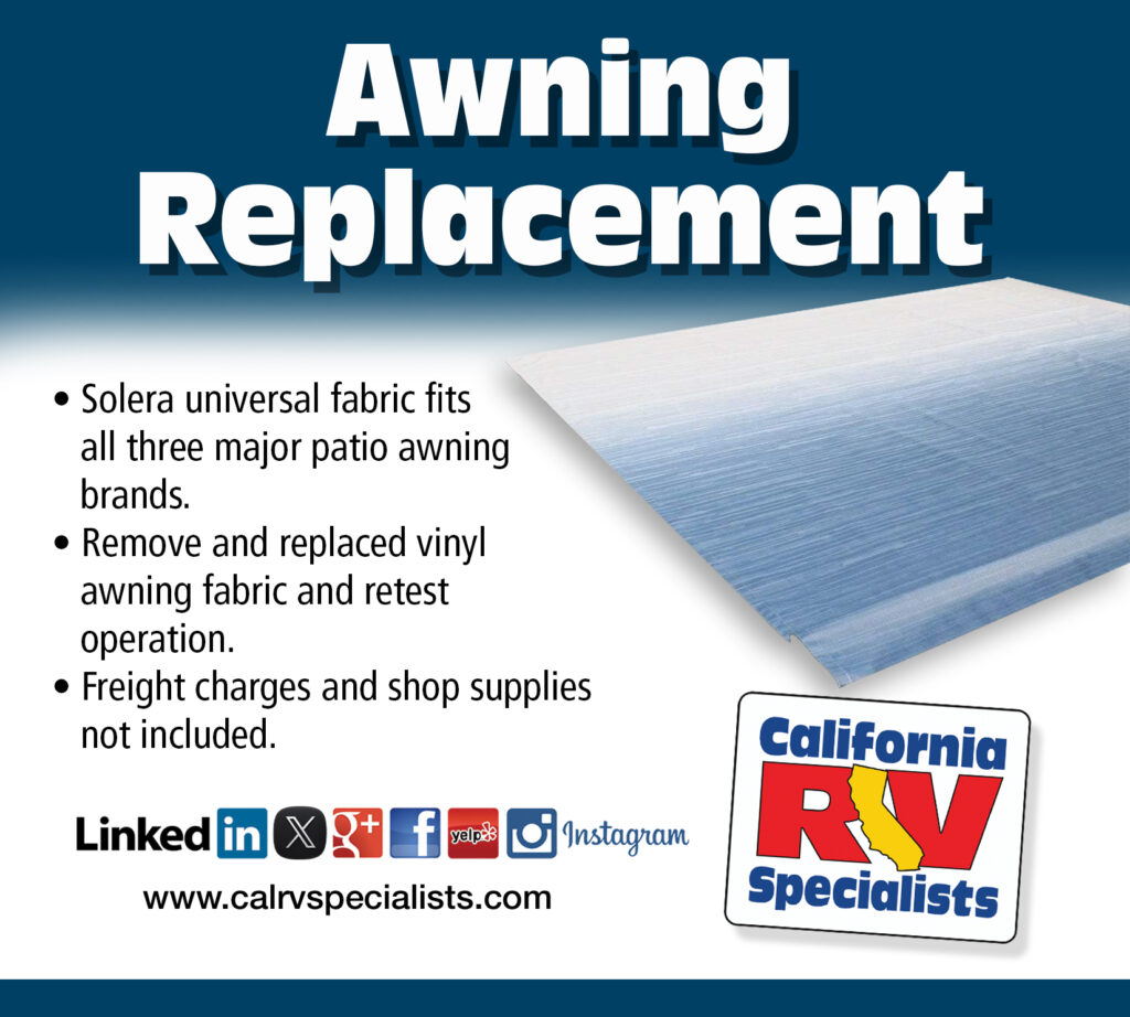 Awning Replacement - California RV Specialists