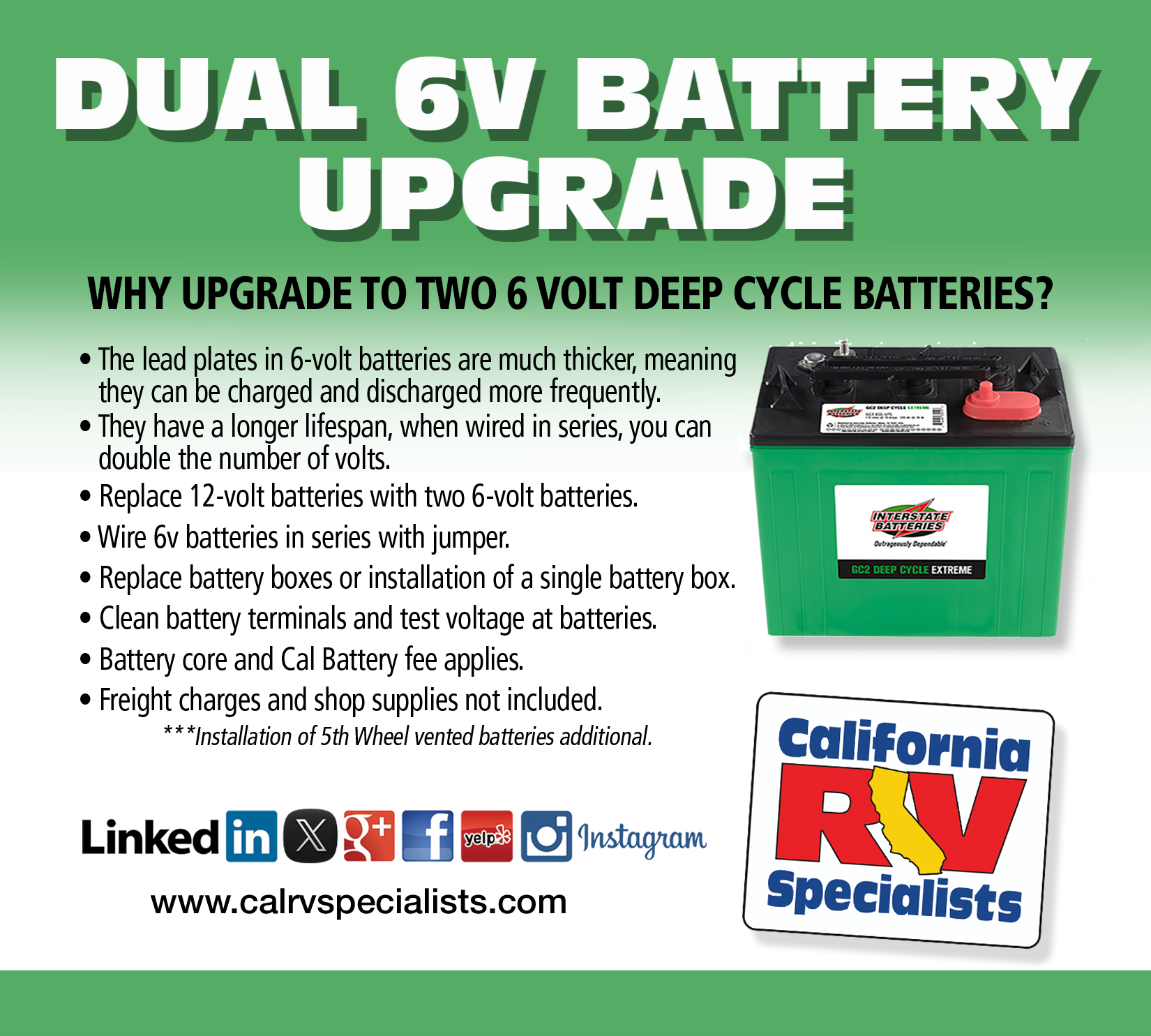 Dual6volt - California RV Specialists