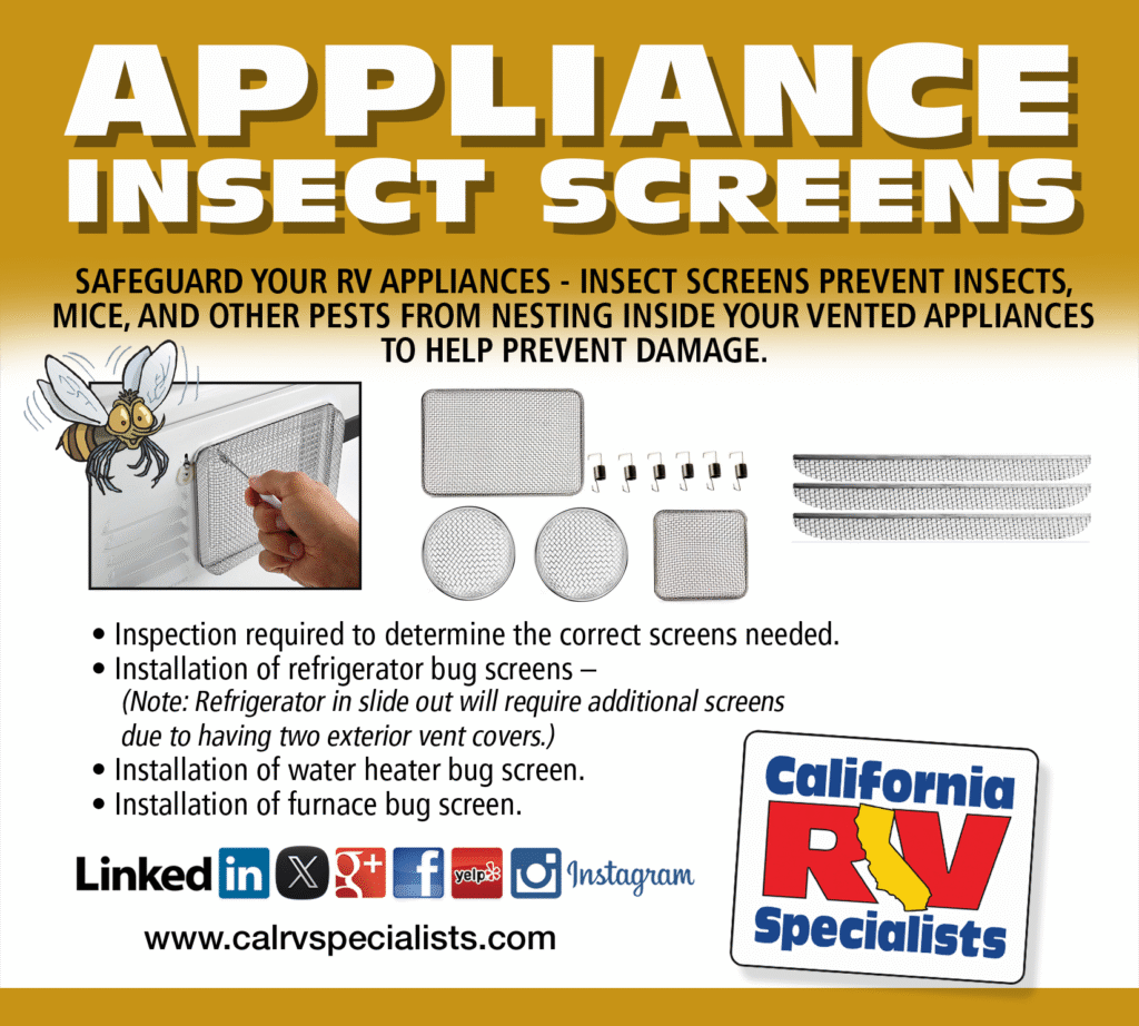 InsectScreens - California RV Specialists