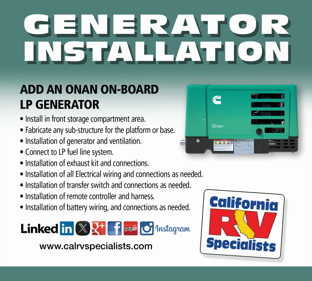 OnanGen - California RV Specialists