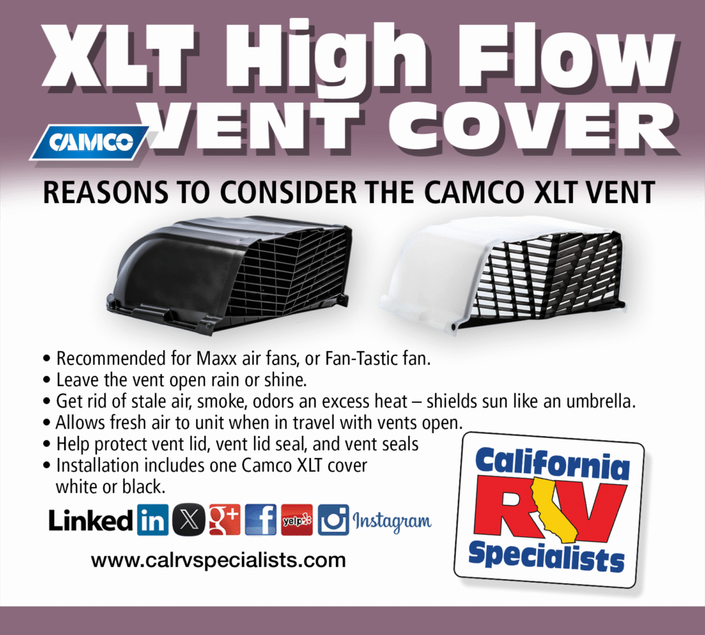XLT Vent Cover - California RV Specialists