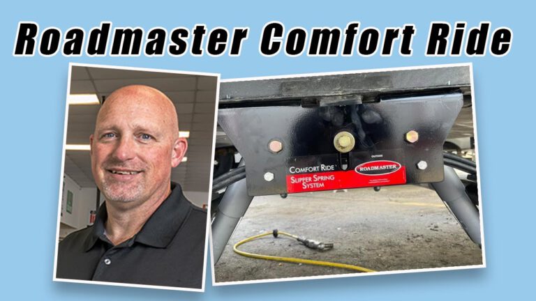 Upgrade Your Towable RV Suspension with Roadmaster Comfort Ride