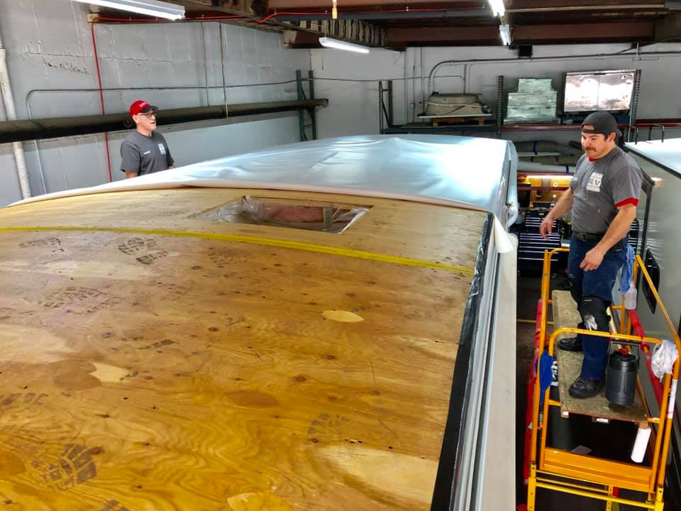 Roof Replacement - California RV Specialists