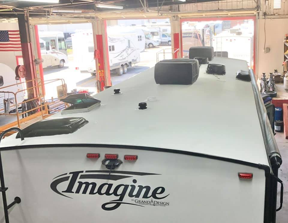 Imagine Roof Replacement - California RV Specialists