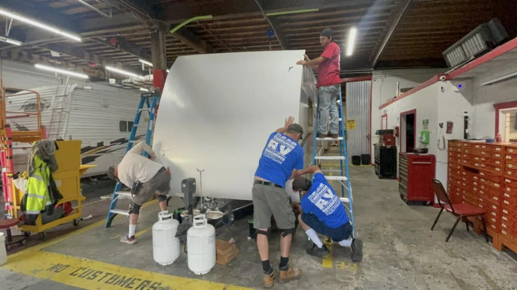 Front Cap Replacement - California RV Specialists