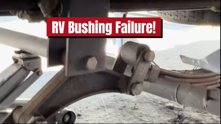 RV Suspension Hanger & Bushing Inspections