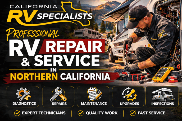 Professional RV Repair & Service in Northern California