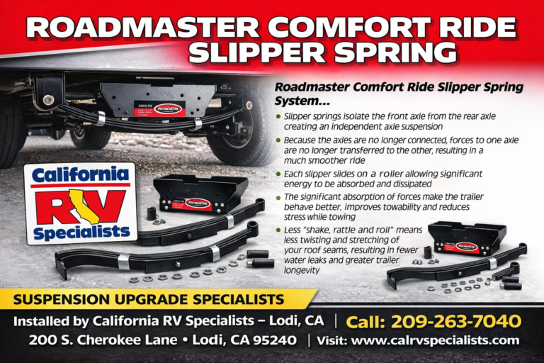 Upgrade Your RV Ride with Roadmaster Comfort Ride Suspension
