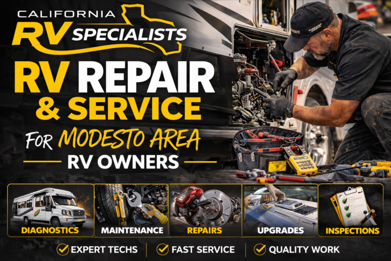 RV Repair & Service for Modesto Area RV Owners