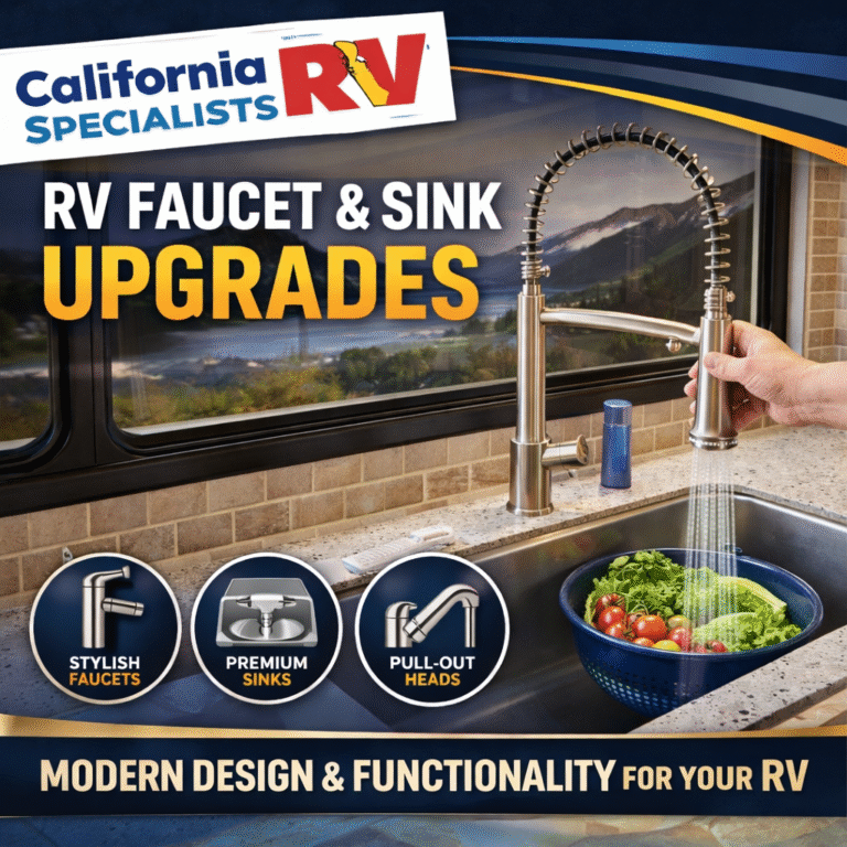 RV Faucet & Sink Upgrades