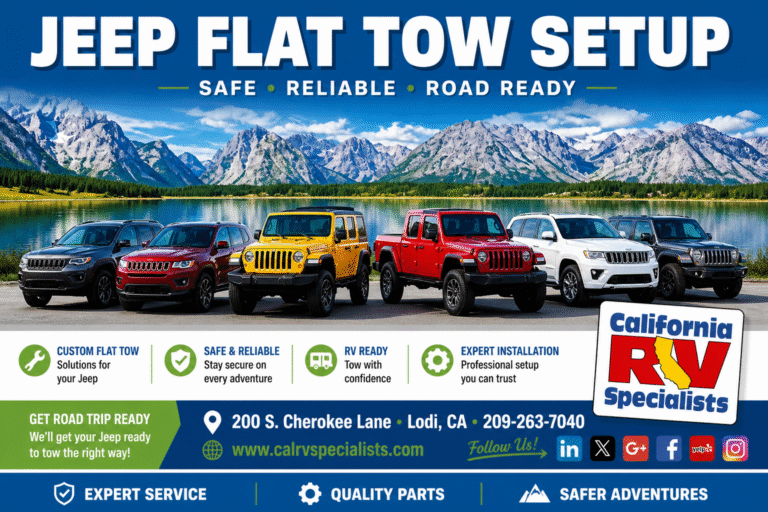 Buying a Vehicle to Flat Tow? Check These Things Before You Buy It