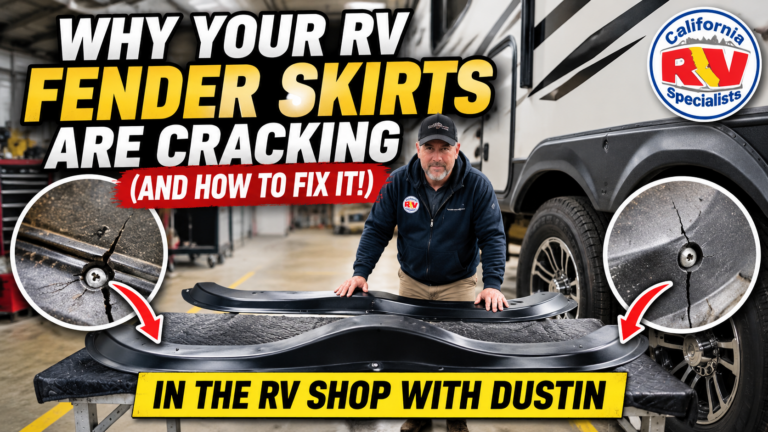 Why Your RV Fender Skirts Are Cracking (And How to Fix Them!)