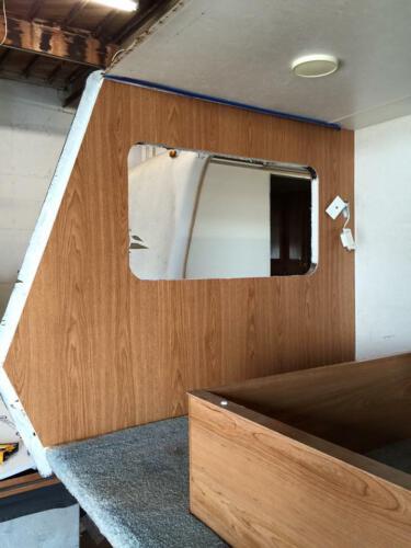 5th Wheel - Dry Rot and Mold Damage. 